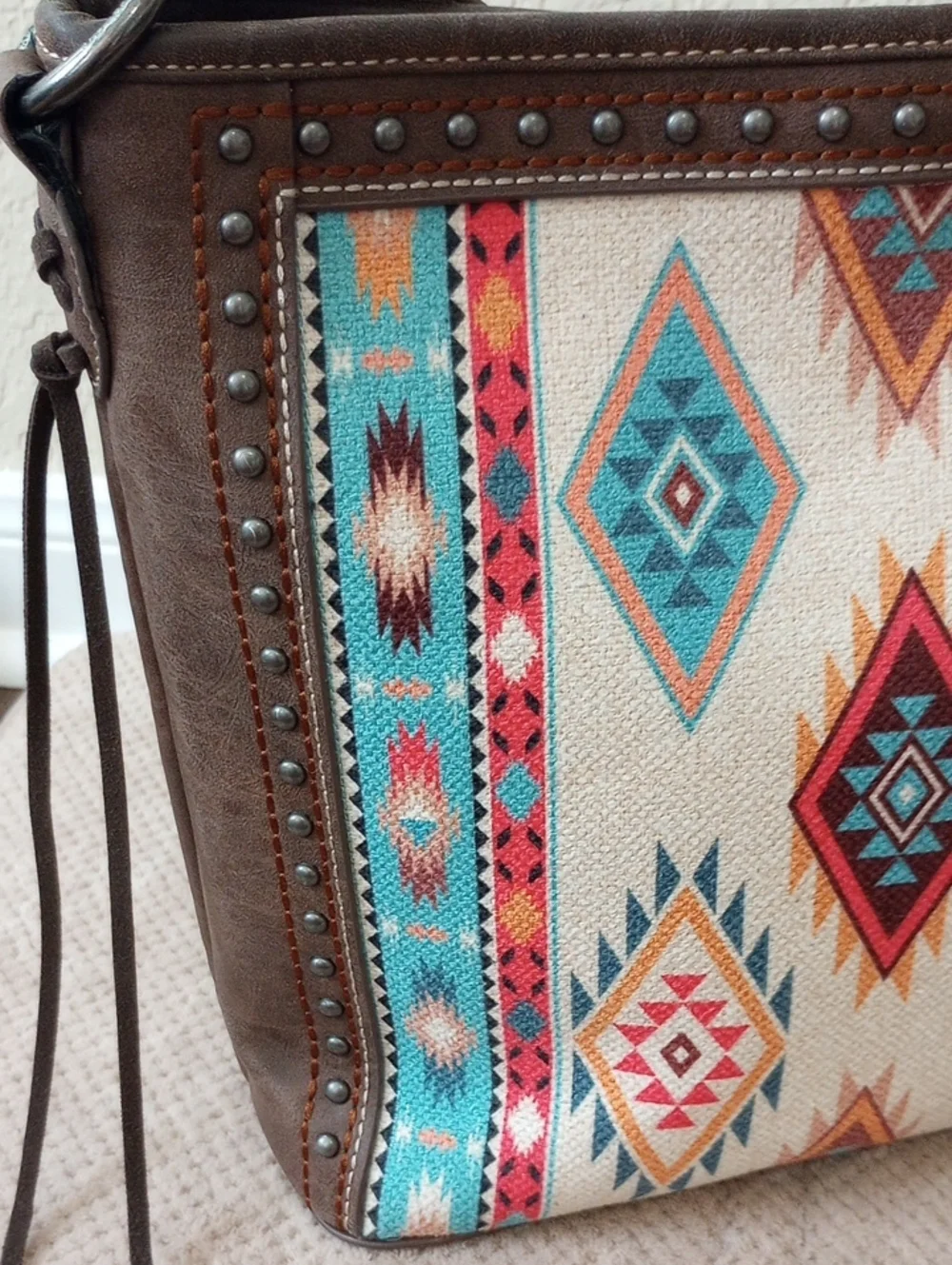 Montana West Southwestern Aztec Shoulder Bag